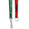 3/8"Screen Printed Lanyard (Direct Import - 10 Weeks Ocean)